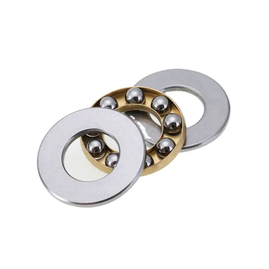 12x21x5mm Brass Cage Thrust Ball Bearing F12-21M