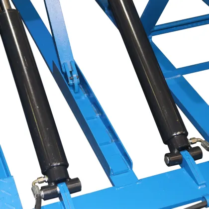 Hauvrex HXL6045: Elevador de Tijera Bajo en Altura, 4.5 Toneladas, Bloqueo Automático de Tropiezo