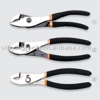 P-13002 bent handle slip joint pliers