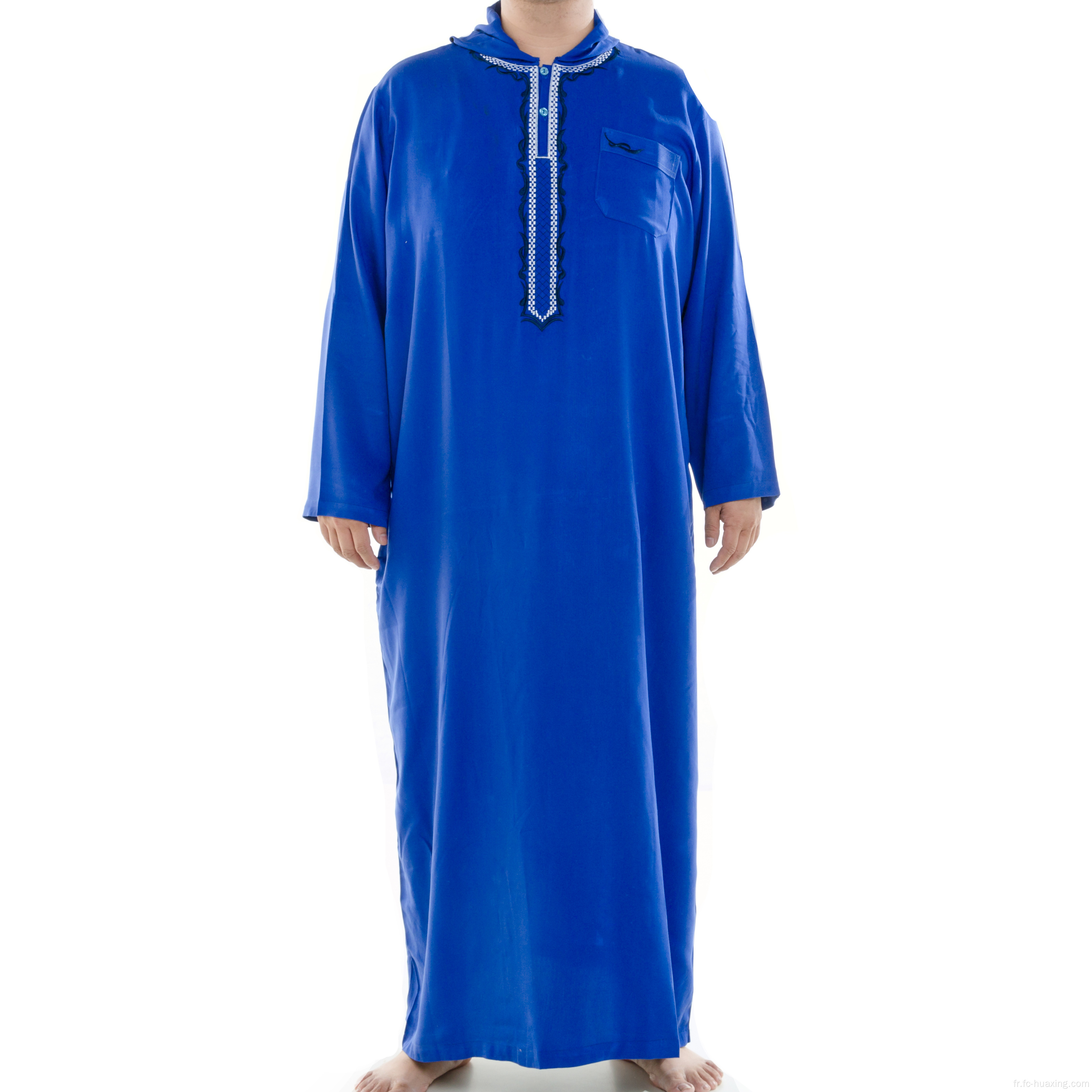 Taille de fermeture à glissière musulmanes Vêtements islamiques