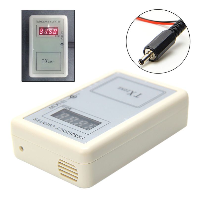 New Digital Frequency Meter Counter Handheld Wireless Remote Control 250-450 MHZ Detector Counter Measuring Instrument