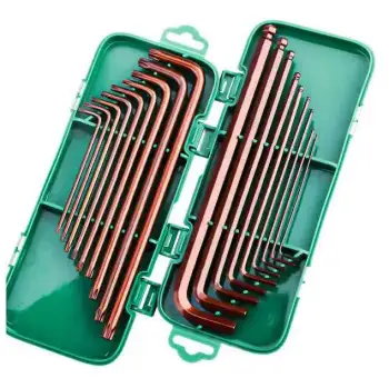 Head Socket Ratchet Socket Box Set with Spanner and Allen Wrench in Standard Sizes