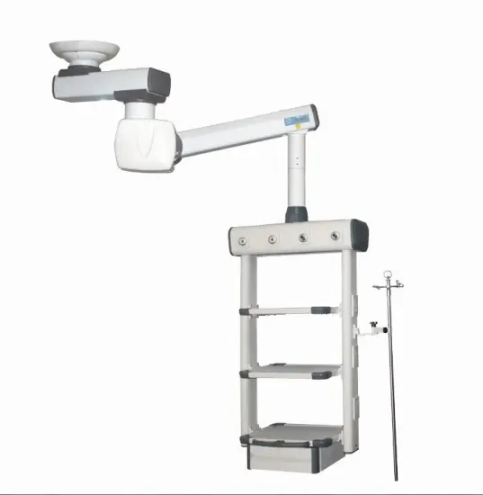 Double arm electric medical pendant