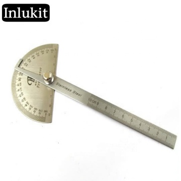 Pencari Angle Digital Stainless Steel Profesional, Penguasa Meter, Gotraktor, dan Pengukur Skala Pengukur
