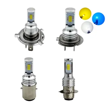 12V 6500K H4/H6/BA20D/H7/P15D LED Motorcycle Headlight Bulb for Offroad Scooter ATV Motorbike