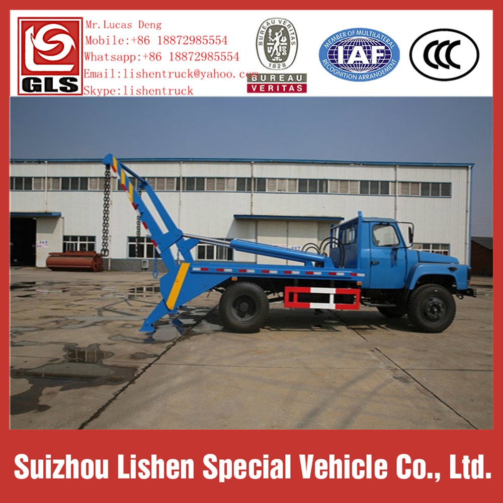 Dongfeng Swing Arm Rubbish Collecting Trucks