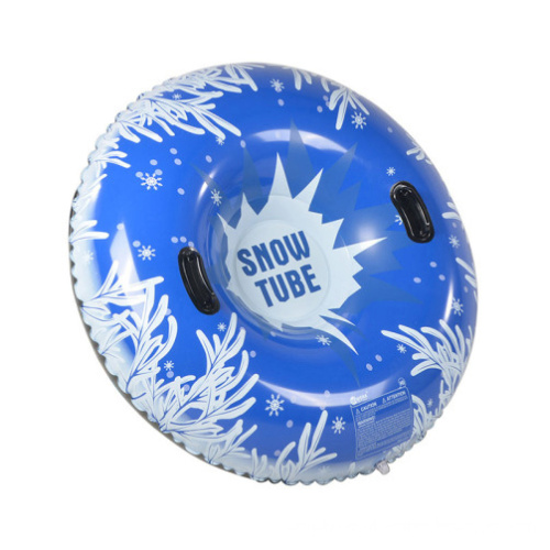 Inflatable 48" Round Snow Tube Inflatable Snow Sled