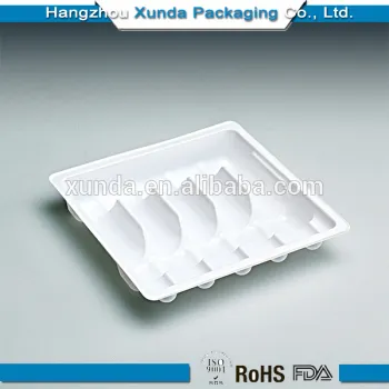 Plastic ampoule tray for 10ml