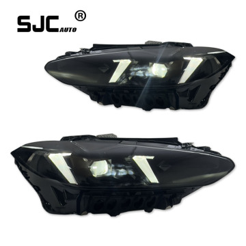 SJC Auto Car Accessories for BMW G22 G26 G82 M4 LED Headlights 21-23 Lighting System Front Lamps Upgrade NEW 2025 Style