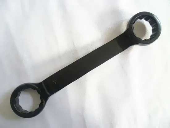 Bohai brand tools carbon steel 55*60mm double offset box end wrench