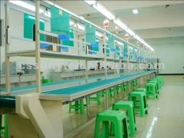 Desk type automatic paster assembly line