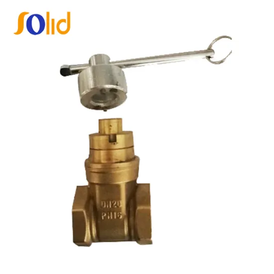 Hot selling Forged Brass Lockable Gate Valve