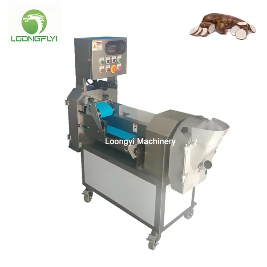 Loongflyi chicken breast apple ginger slicing machine