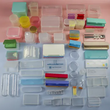 Big Large Capacity Office Plastic Case Pencil Box Pen Container Tool Storage Boxes Small Card Holders