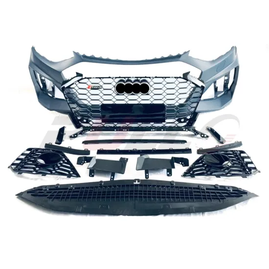 Upgrade Your Audi A4 B9 2020-2021 with RS4 Style Body Kit - Front Bumper & Grille Included