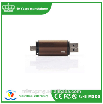 New products mobile phone custom otg usb flash drive for iphone 5 6 6s 7 7plus IOS 9
