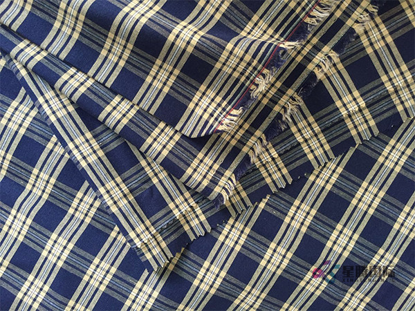 100% Cotton Check Fabric