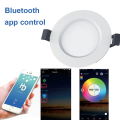 RGBCCT Bluetooth LED Downlight Dimming Smart APP Control