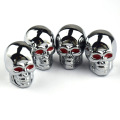 Car Tire Valve Skull Shape Tire Valve Cap