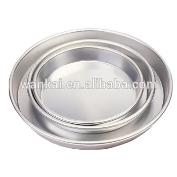 WANKAI 3PCS ALUMINUM ALLOY 22,24,26cmPIZZA PAN COOKWARE