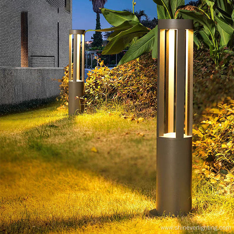 Waterproof LED Pathway Garden Lawn Bollard Lawn Lamp