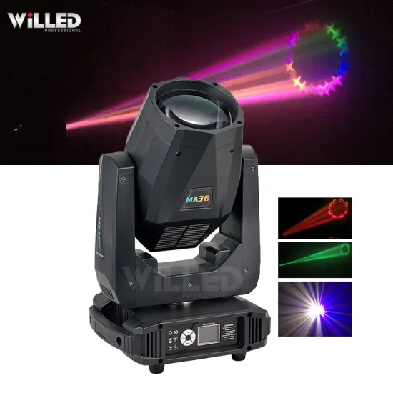 LED Spot Rotating Lamp: Moving Head Gobo Stage Light (60W/80W/150W) - Mini Sharpy Beam