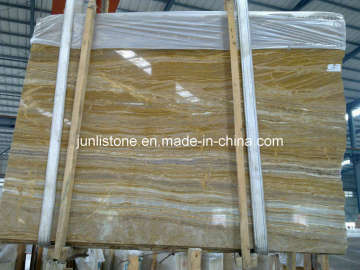 Wooden Onyx Marble Slabs