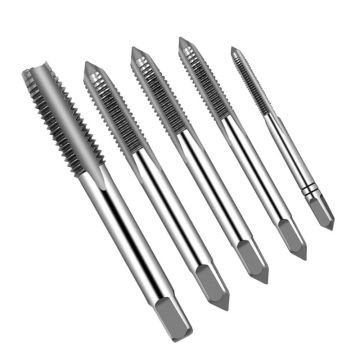 Machine Screw Thread Metric Plug Tap Screw Taps: M3 to M8, High-Speed Steel (HSS) Variety Pack