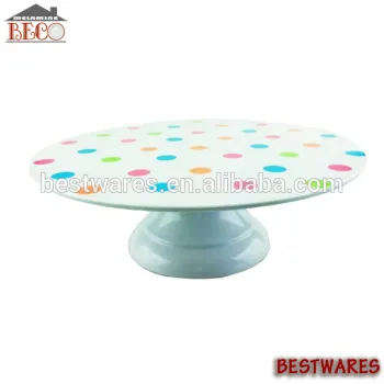 Low price wholesale environmental melamine cup cake stand