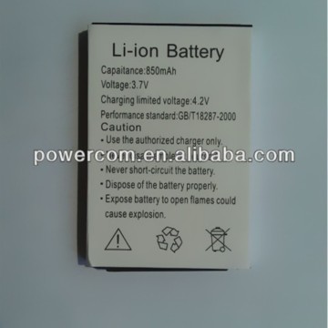 professional 3.7v lithium battery for baby monitor