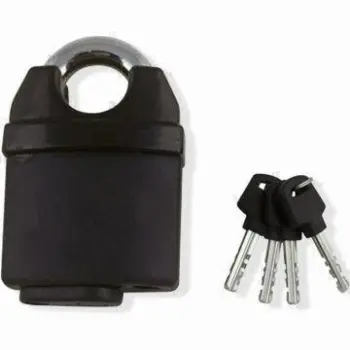 Anti-theft Padlock, Available with 4 Keys and Hardened Steel Shackle