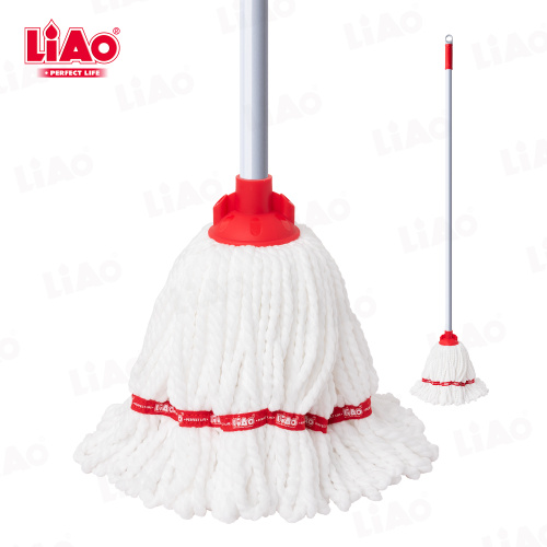 A130028 LiAo Esfregona de água de microfibra com cabo longo limpador de piso doméstico