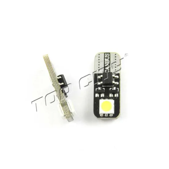 Automotive car led T10 2SMD 5050 CANBUS led light bulbs,2 Xenon White SMD Projector 168 194 2825 LED Bulbs