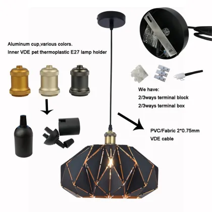 DIY Home: Kitchen Chandeliers and Pendants - Black