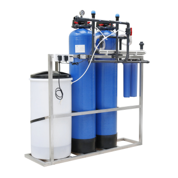 Large Efficient Resin Water Softener with 1-Year Warranty for Water Treatment in Plants and Businesses