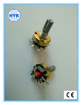 Precision multiturn wirewound potentiometer