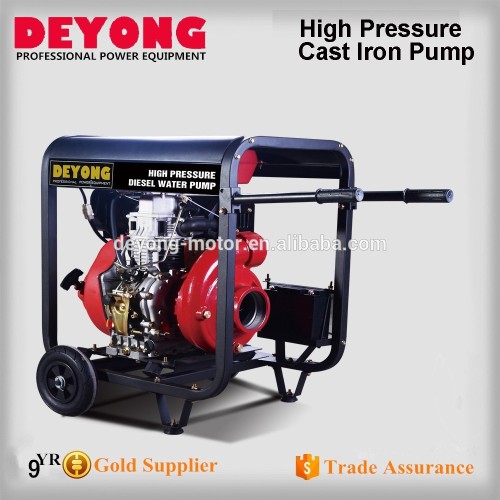 high pressure diesel water pump