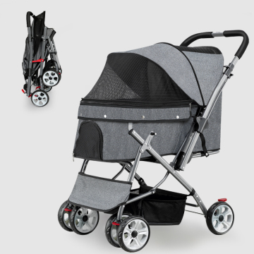Best Soft Oxfrod Carrier Pet Trolley Stroller