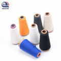 Ring spun polyester yarn