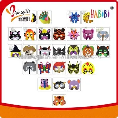 Promotional eva Panda mask for kids