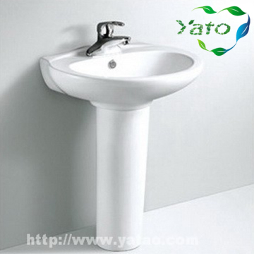 Toilet pedestal basin set hand wash pedestal basin YB-3398 YATO