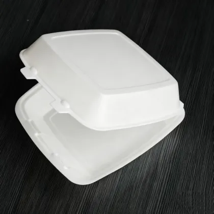 Lonchera desechable de PS Blanco