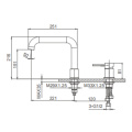 SeaWave 2 holes metbexê mixer