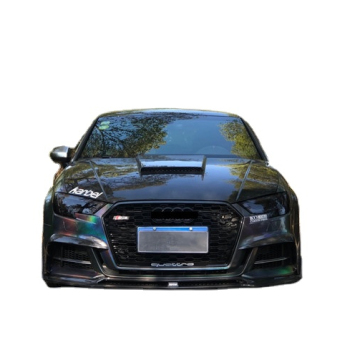 Carbon Fiber Body Kit for Audi S3 - Front Shovel, Side Skirt, Rear Diffuser, Spoiler