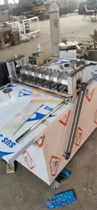 Milk Nougat Candy Cutting Machine - Nuts Nougat Cube Cutter