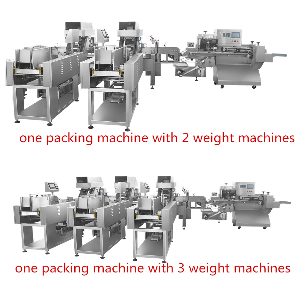 Fully Automatic 200g/500g Spaghetti/Stick Noodle Weighing Plastic Bag Packaging Machine