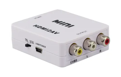 Mini HDMI to RCA Converter