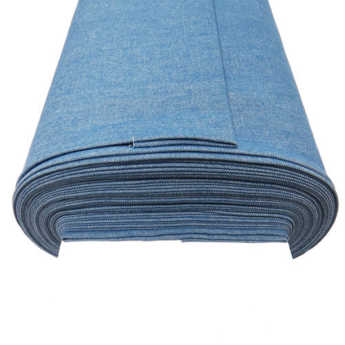 Stretch Denim Plaid Cotton Slub Fabric For Shirt