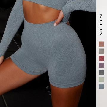 High-Quality Seamless Gym Shorts for Women with Butt Lifting Yoga Shorts