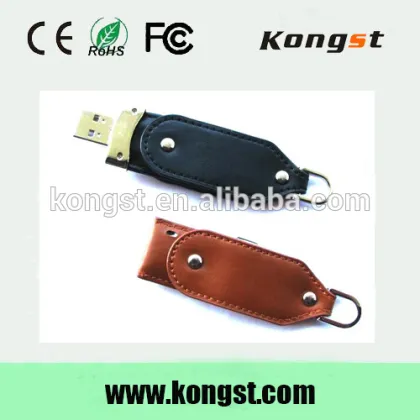 Leather,leather Material and USB 2.0 Interface Type otg usb flash drive